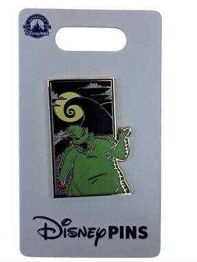 Disney Oogie Boogie Green & Black Enamel Collector Pin